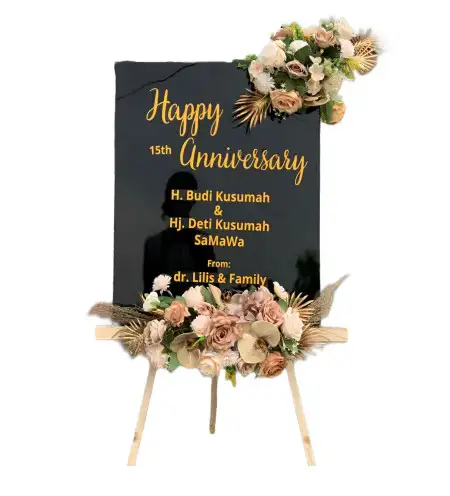 Papan Bunga Akrilik Sidanegara