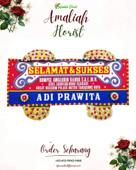 Papan Bunga Ucapan Selamat Sidanegara