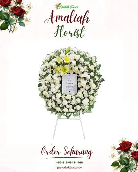 Krans Bunga Duka Sidanegara